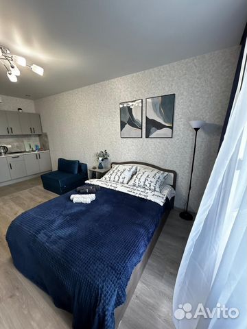 

Квартира-студия, 29 м², 2 кровати
