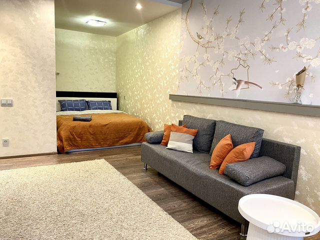 

1-к. квартира, 42 м², 2 кровати