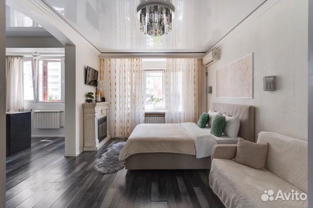 

1-к. квартира, 52 м², 3 кровати
