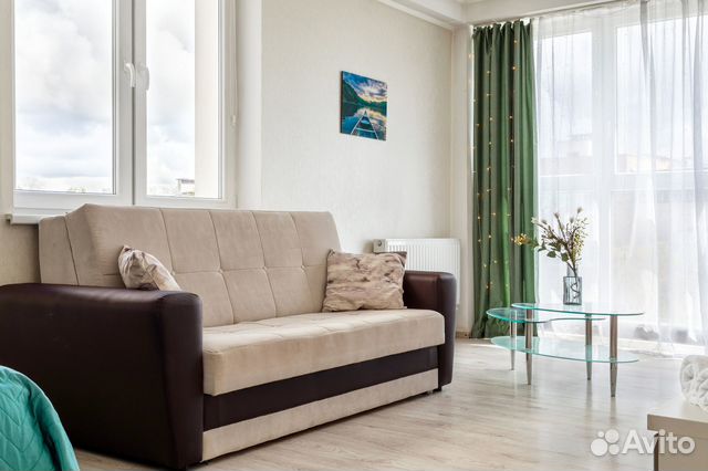 

1-к. квартира, 41 м², 2 кровати