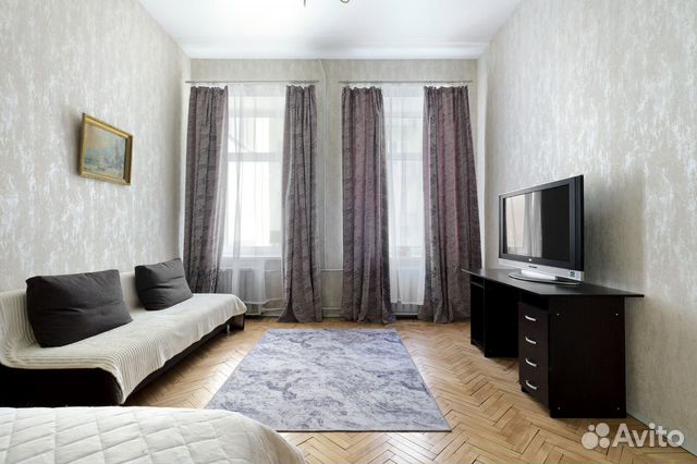 

1-к. квартира, 40 м², 2 кровати