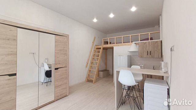 

Квартира-студия, 28 м², 1 кровать