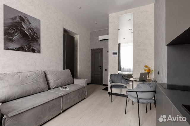 

Квартира-студия в апарт-отеле, 20 м², 2 кровати