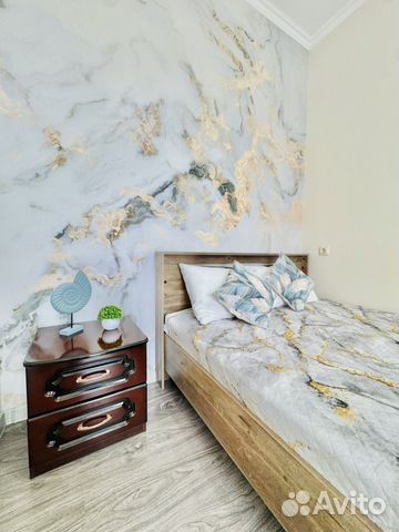 

1-к. квартира, 40 м², 2 кровати