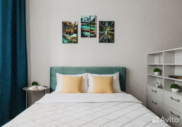 

1-к. квартира, 39 м², 2 кровати