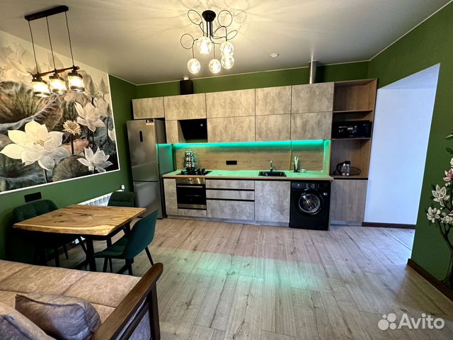 

1-к. квартира, 45 м², 3 кровати
