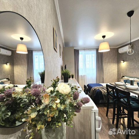 

Квартира-студия, 30 м², 1 кровать