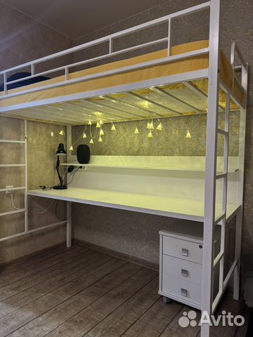 

1-к. квартира, 39,8 м², 2 кровати
