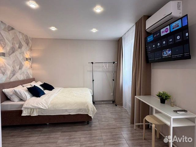 

Квартира-студия, 28 м², 1 кровать