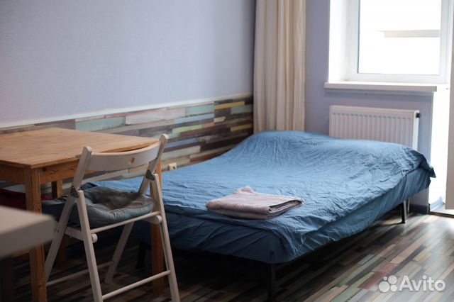 

Квартира-студия, 27 м², 1 кровать