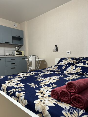 

Квартира-студия, 29 м², 2 кровати