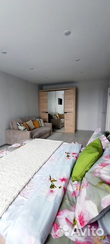 

1-к. квартира, 45 м², 2 кровати