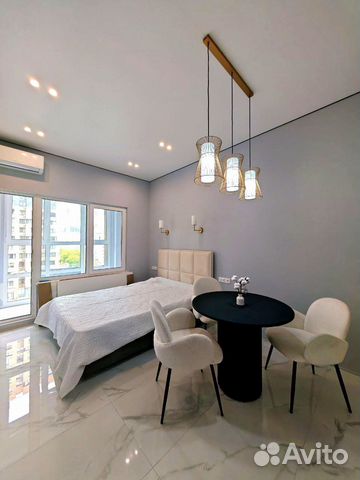 

Квартира-студия, 27 м², 2 кровати