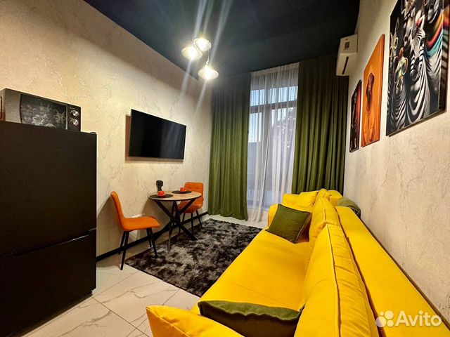 

Квартира-студия, 32 м², 2 кровати