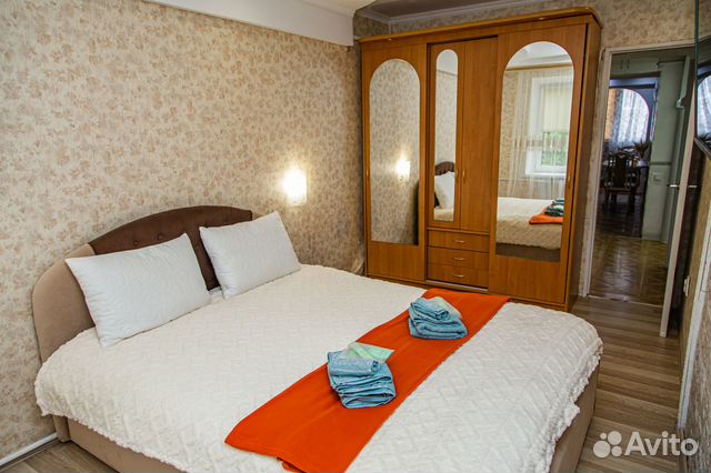 

2-к. квартира, 52 м², 2 кровати