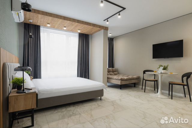 

Квартира-студия, 35 м², 2 кровати