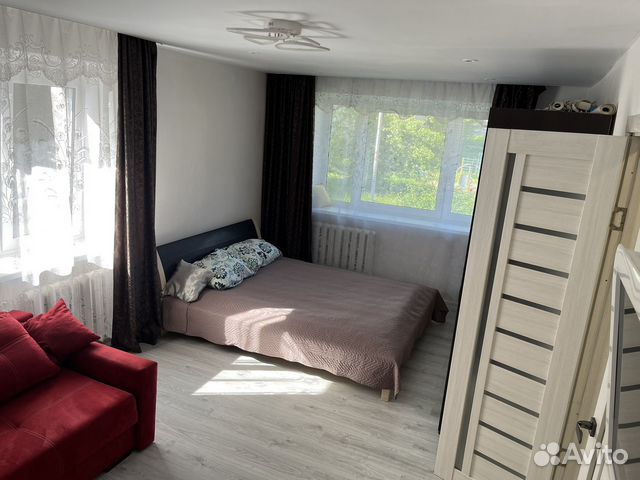

1-к. квартира, 32 м², 2 кровати