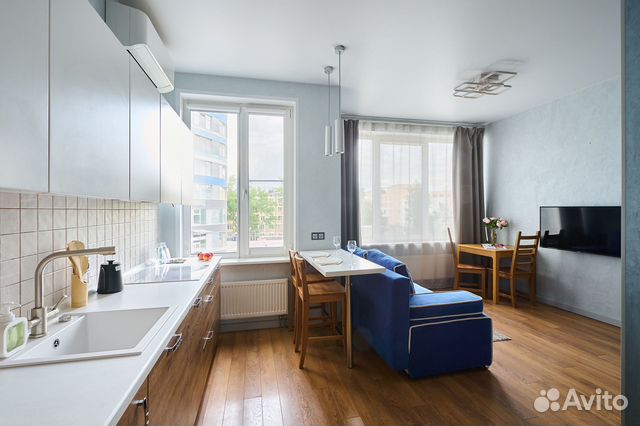 

Квартира-студия, 34,7 м², 1 кровать