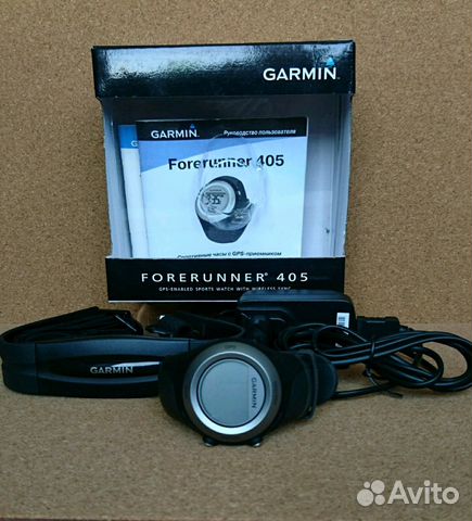 Беговые часы Garmin Forerunner 405 с пульсомером
