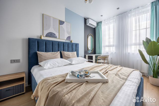 

1-к. квартира, 40 м², 2 кровати