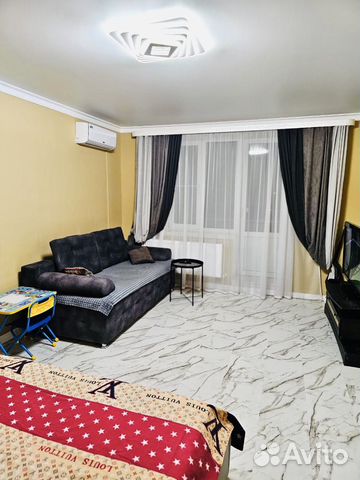 

1-к. квартира, 40 м², 2 кровати