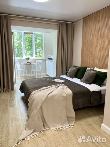 

Квартира-студия, 28 м², 1 кровать