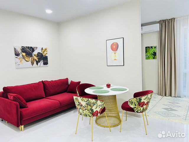 

Квартира-студия, 40 м², 2 кровати