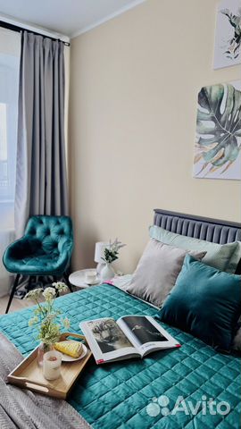 

1-к. квартира, 35 м², 2 кровати