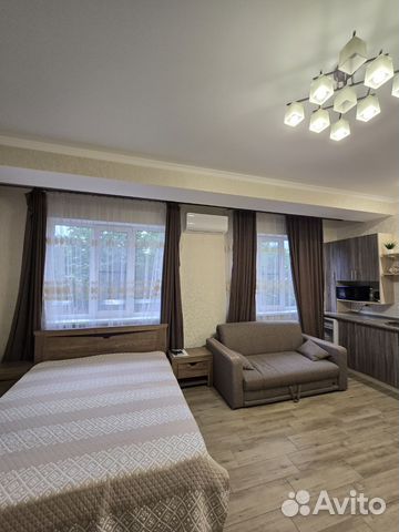 

Квартира-студия, 35 м², 2 кровати