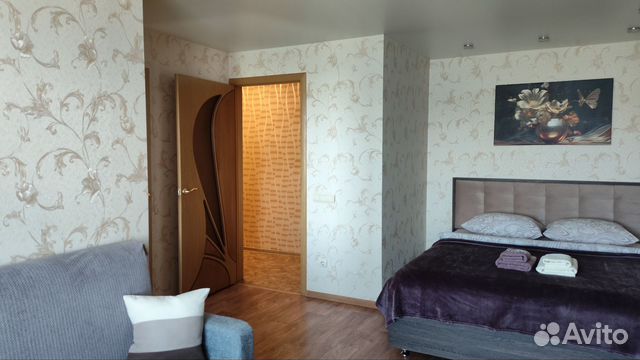 

1-к. квартира, 32 м², 2 кровати