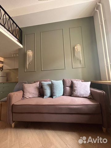 

Квартира-студия, 19,7 м², 2 кровати