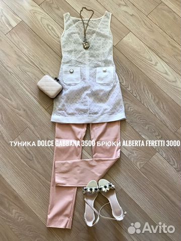 Кружевная туника dolce gabbana оригинал