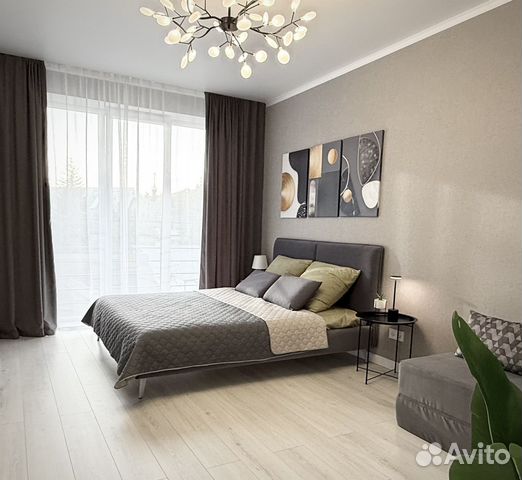 

1-к. квартира, 38 м², 2 кровати