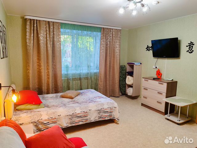 

1-к. квартира, 35 м², 3 кровати
