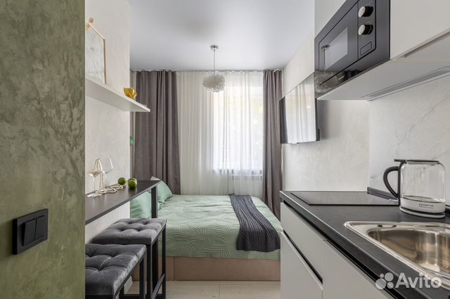 

Квартира-студия, 14 м², 1 кровать