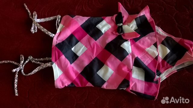 Купальник для девочки 2-х 4-х лет