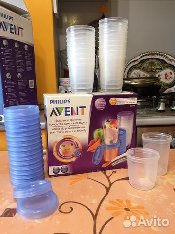 Philips Avent набор контейнеров для кормления