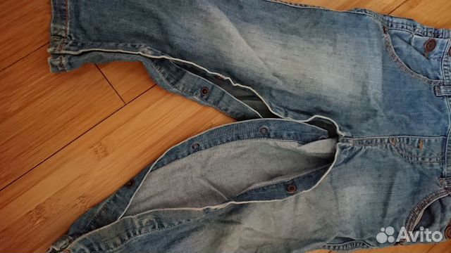 Джинсовый комбинезон Zara baby на 2-3 года (94см) Джинсовый комбинезон Zara baby на 2-3 года (94см)