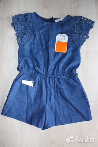 Новый комбинезон с шортами Zara, р.110 Новый комбинезон с шортами Zara, р.110