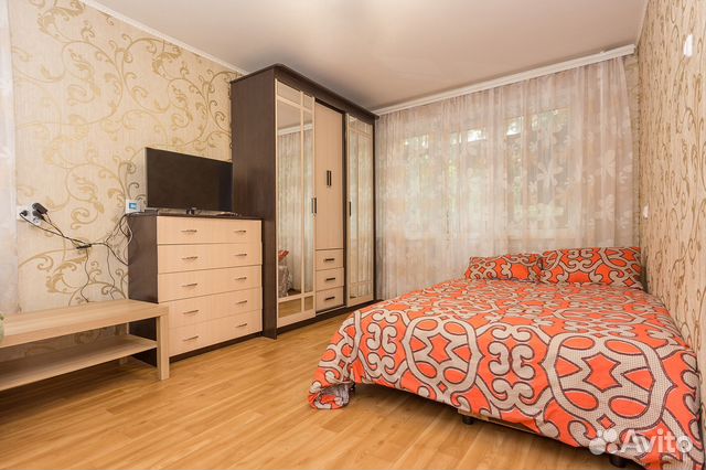 

1-к. квартира, 40 м², 2 кровати