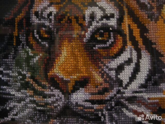 Картина, вышитая крестиком Картина, вышитая крестиком