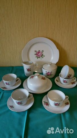 Сервиз чайный kahla фарфор гдр из СССР (15 пред)
