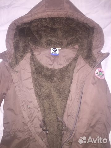 Пальто стёганное Zara, парка Roxy
