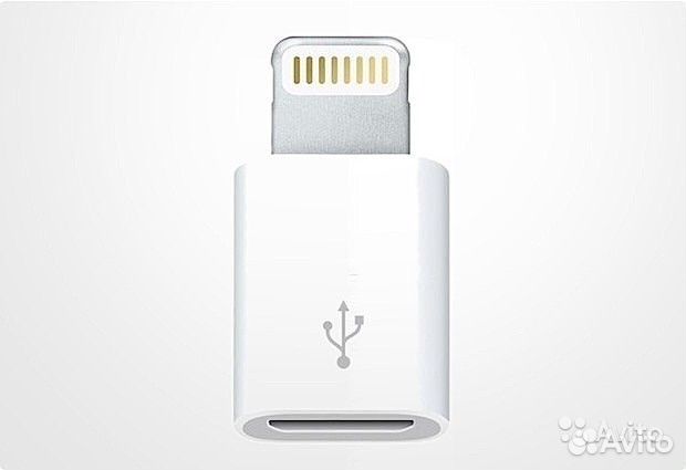 Apple Mac Lighning с USB micro адаптер переходник