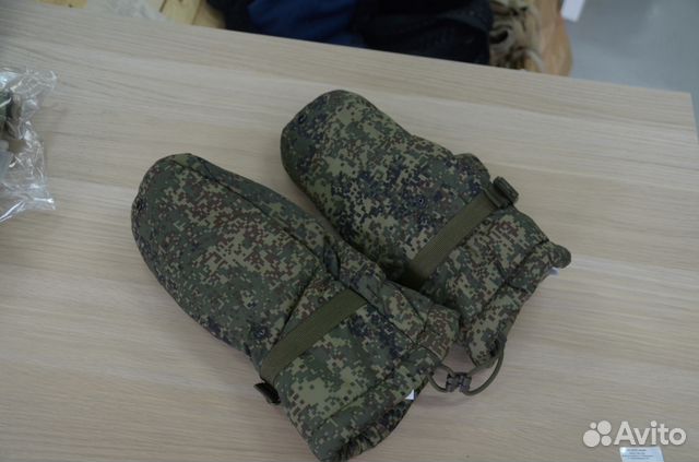 Армейские флисовые утепленные рукавицы Армейские флисовые утепленные рукавицы