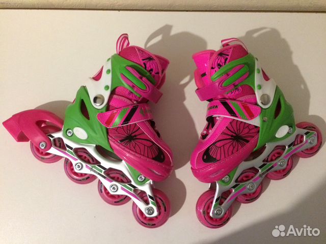 Роликовые коньки 28-33 для девочки Роликовые коньки 28-33 для девочки