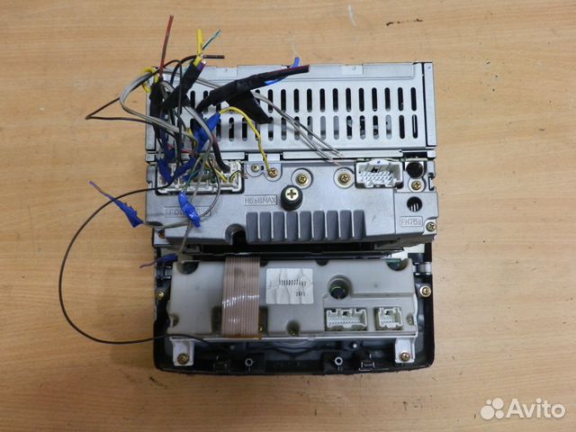 Блок управления климатом Мазда Демио 2