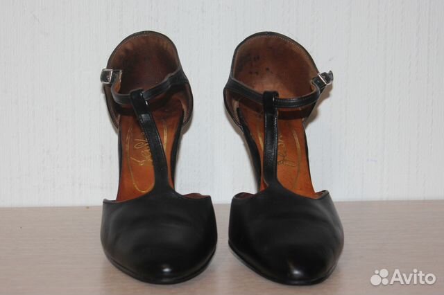 Туфли женские в стиле Ретро, натуральная кожа