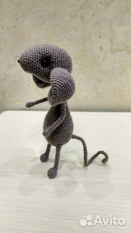 Мышка (вязаная мышка, амигуруми) Мышка (вязаная мышка, амигуруми)
