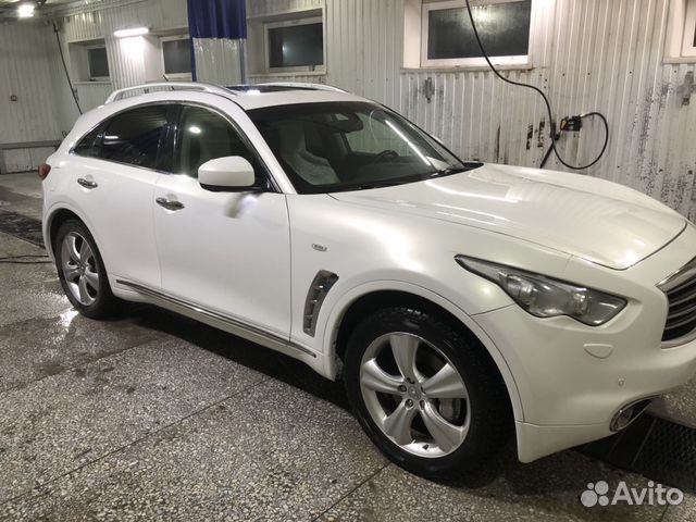 Infiniti m пленка белый перламутр